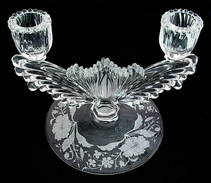 2000-3 Double Light Candlestick by Tiffin-Franciscan-1
