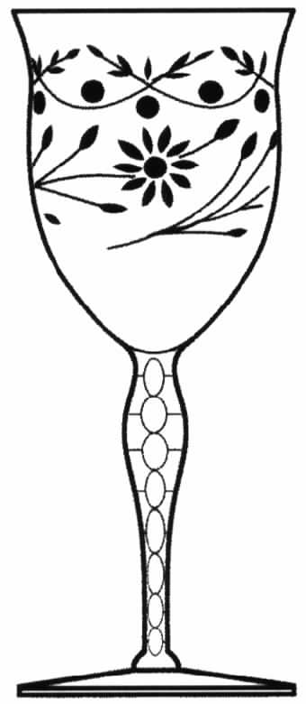 2823 Water Goblet by Tiffin-Franciscan-1