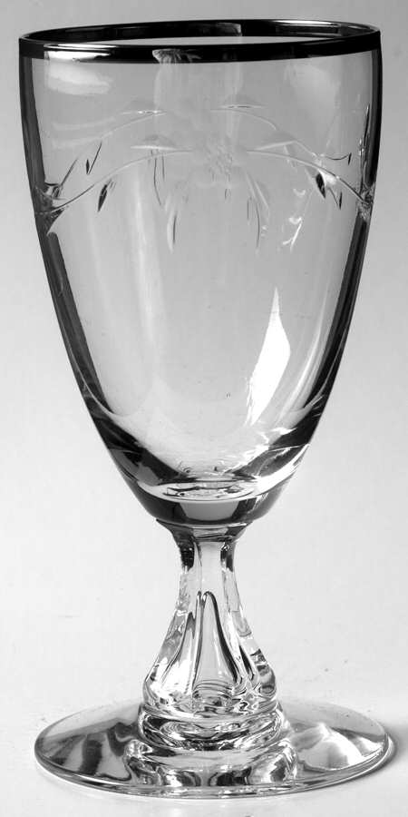 Affection (Platinum Trim) Juice Glass by Tiffin-Franciscan-1