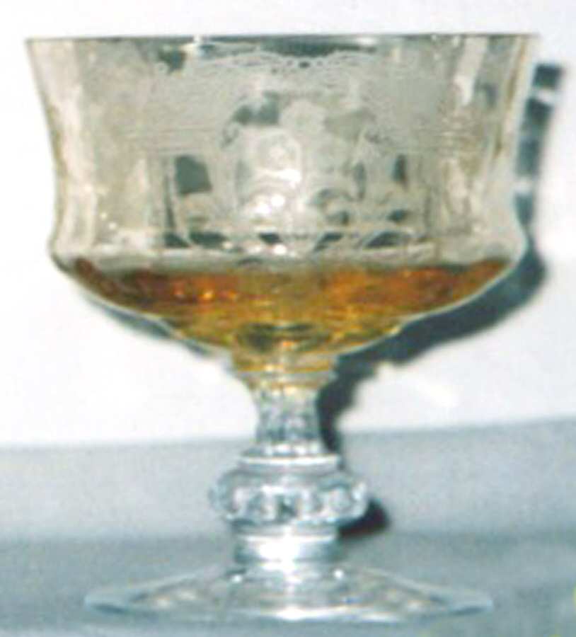 Alhambra Amber Low Sherbet by Tiffin-Franciscan-1