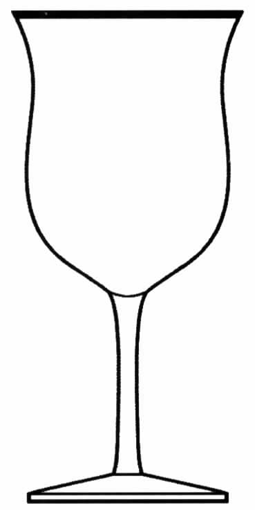 Allegro (Plain, Gold Trim) Water Goblet by Tiffin-Franciscan-1