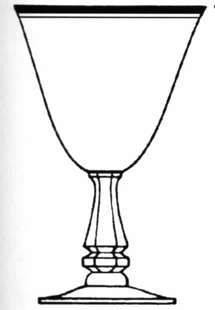Anniversary Water Goblet by Tiffin-Franciscan-1