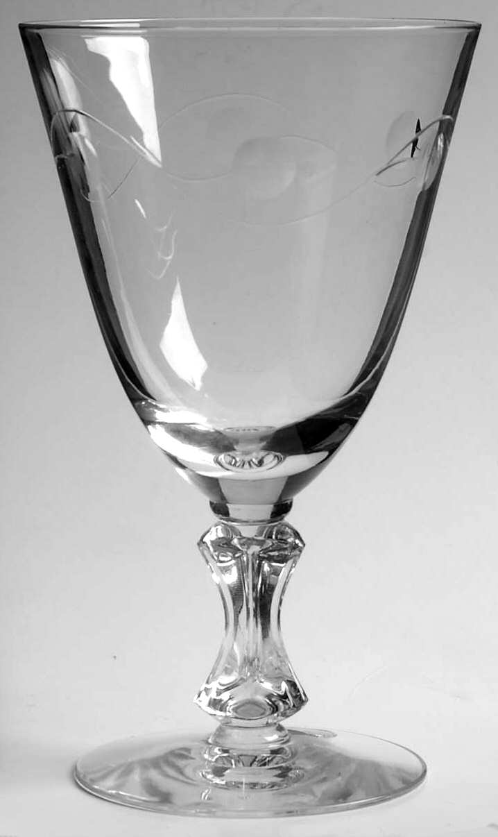 Annette Water Goblet by Tiffin-Franciscan-1