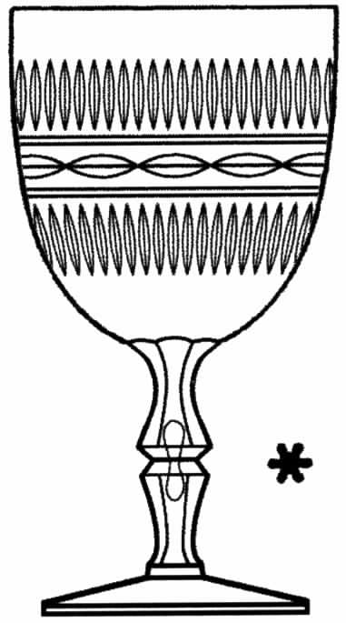 Antwerp Water Goblet by Tiffin-Franciscan-1