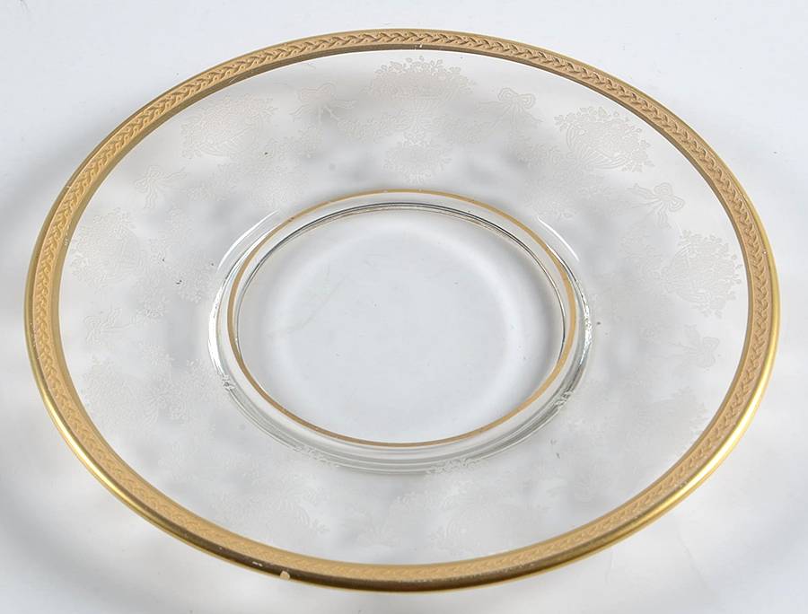 Apollo Diana (14196, Gold Encrusted) Bread & Butter Plate by Tiffin-Franciscan-1