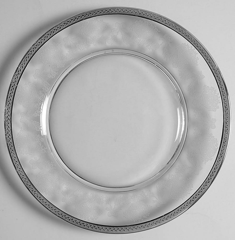 Apollo Diana (14196, Platinum) 7" Salad Plate by Tiffin-Franciscan-1