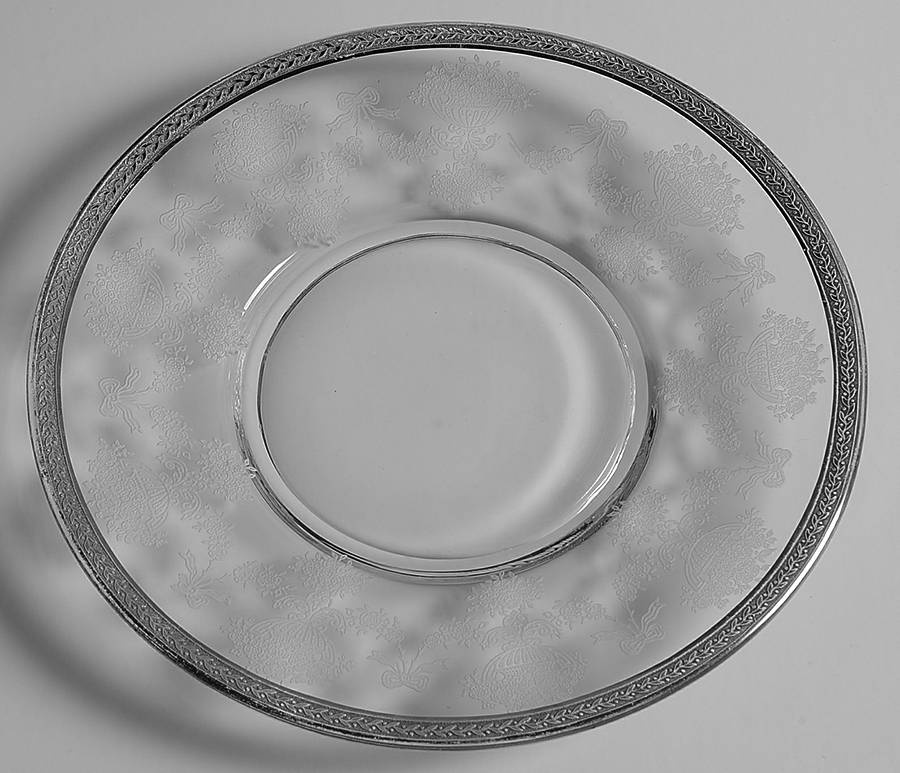 Apollo Diana (14196, Platinum) Bread & Butter Plate by Tiffin-Franciscan-1