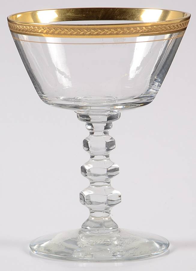 Apollo (Gold) Champagne/Tall Sherbet by Tiffin-Franciscan-1