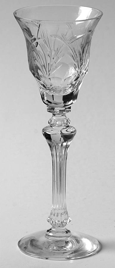 Ardsley (Cut, Non Optic) Cordial Glass by Tiffin-Franciscan-1