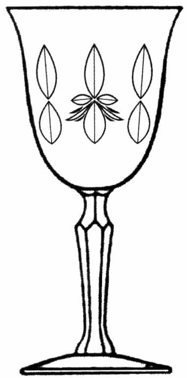Aria Water Goblet by Tiffin-Franciscan-1