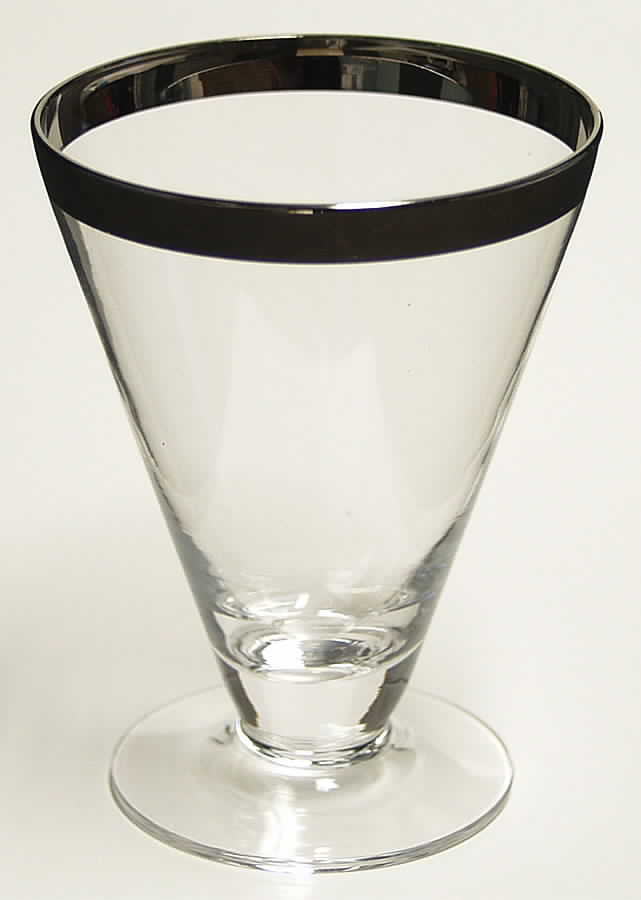 Aurora (Platinum Trim) Juice Glass by Tiffin-Franciscan-1