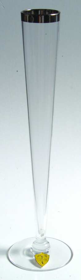 Aurora (Platinum Trim) 10" Bud Vase by Tiffin-Franciscan-1