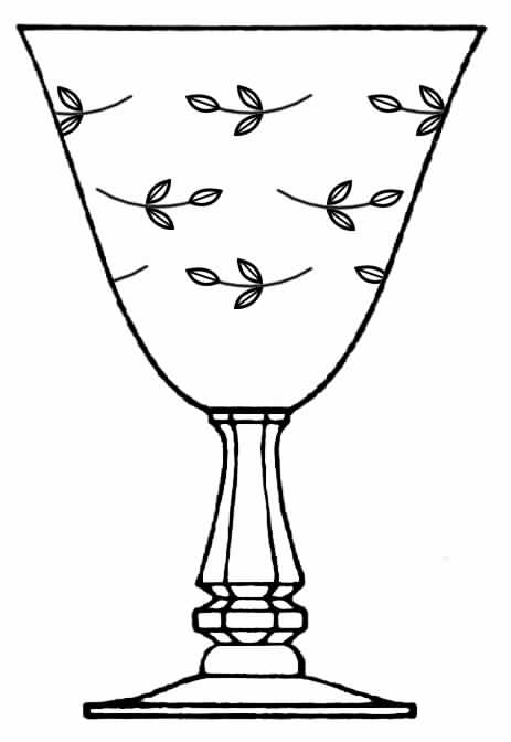 Autumn Water Goblet by Tiffin-Franciscan-1