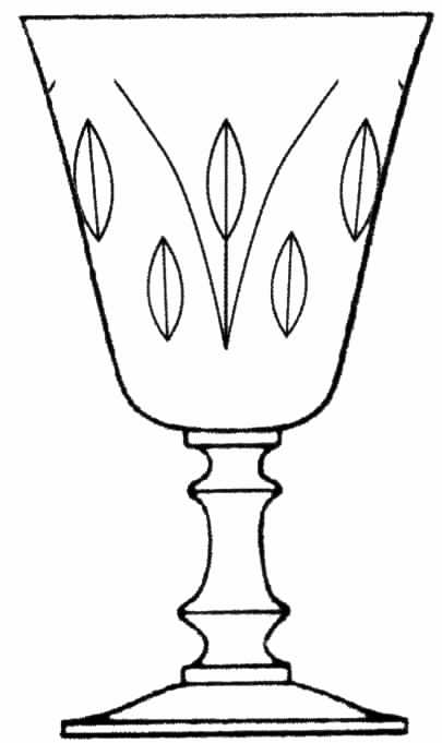 Avondale Water Goblet by Tiffin-Franciscan-1