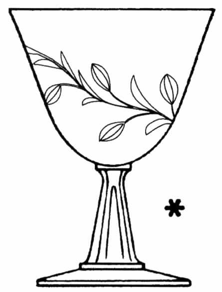 Bali Water Goblet by Tiffin-Franciscan-1