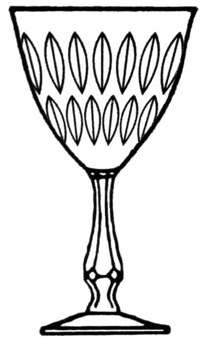 Belfast Water Goblet by Tiffin-Franciscan-1