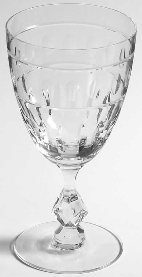 Berwick Water Goblet by Tiffin-Franciscan-1