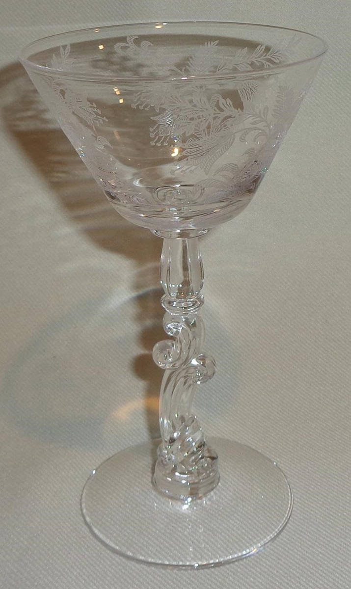 Blue Bonnet Liquor Cocktail by Tiffin-Franciscan-1