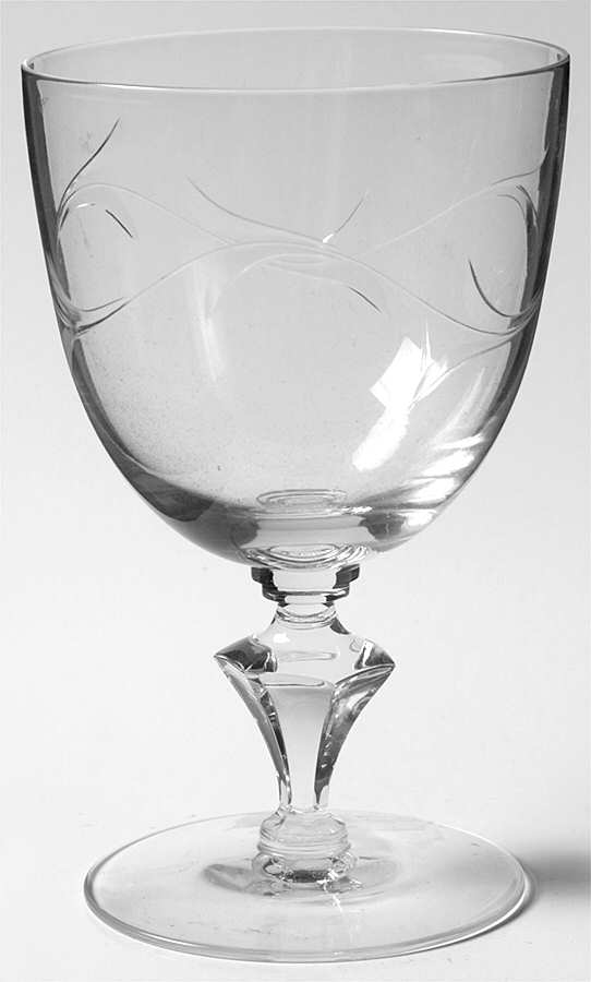 Bolero Water Goblet by Tiffin-Franciscan-1