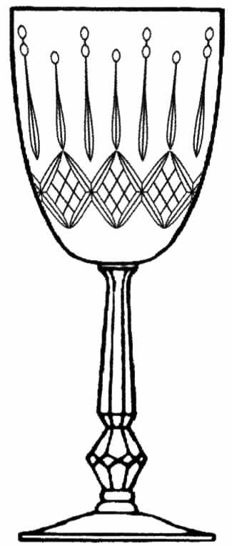 Brenda Water Goblet by Tiffin-Franciscan-1