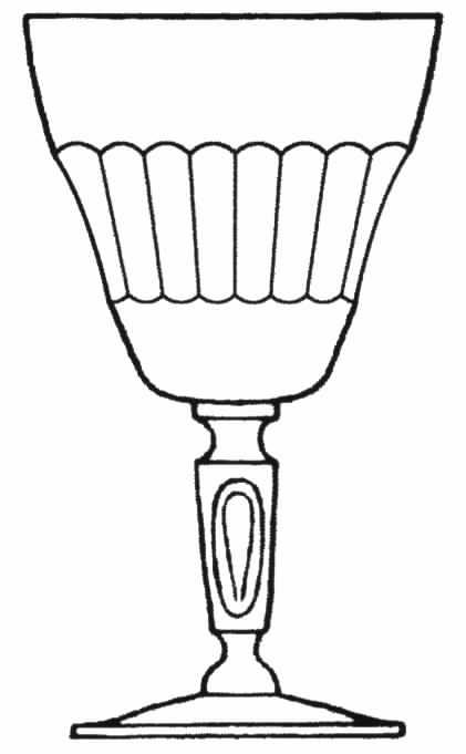 Brilliance Water Goblet by Tiffin-Franciscan-1