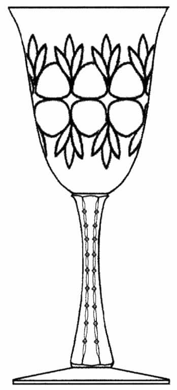 Brittany Water Goblet by Tiffin-Franciscan-1