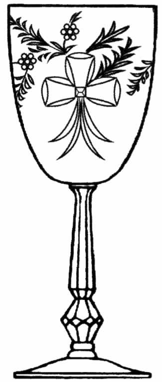 Bridal Knot Water Goblet by Tiffin-Franciscan-1