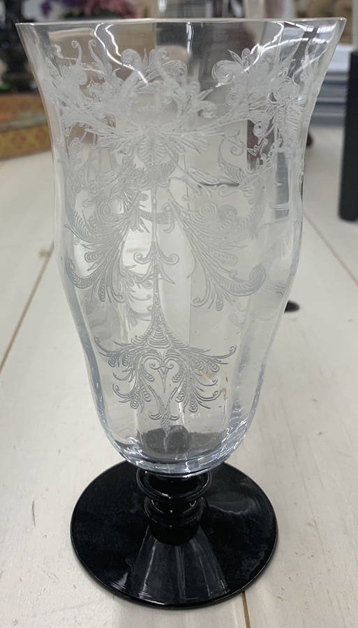 Byzantine Black (Clear Bowl) Iced Tea by Tiffin-Franciscan-1