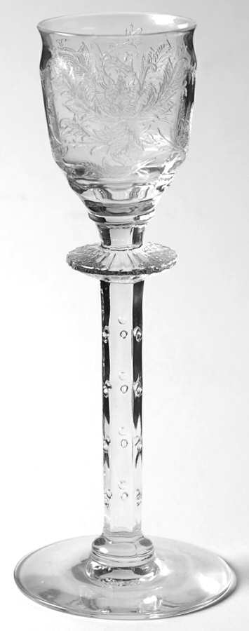 Cadena Clear Cordial Glass by Tiffin-Franciscan-1