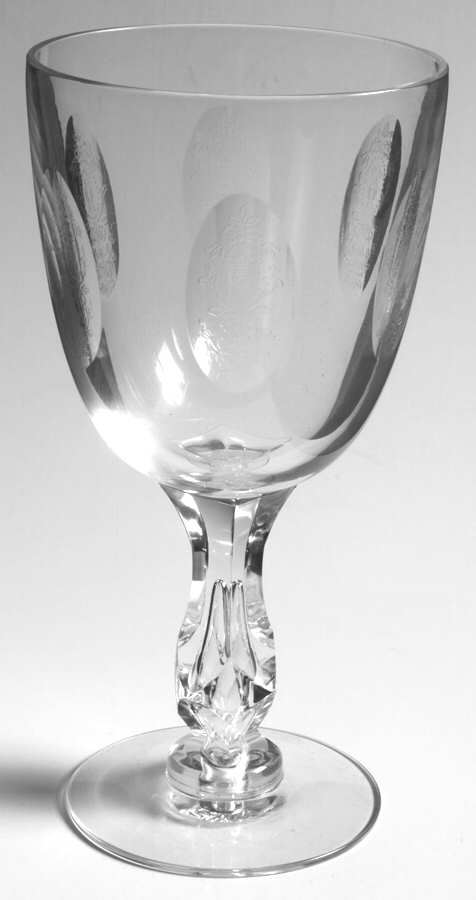 Cameo Water Goblet by Tiffin-Franciscan-1