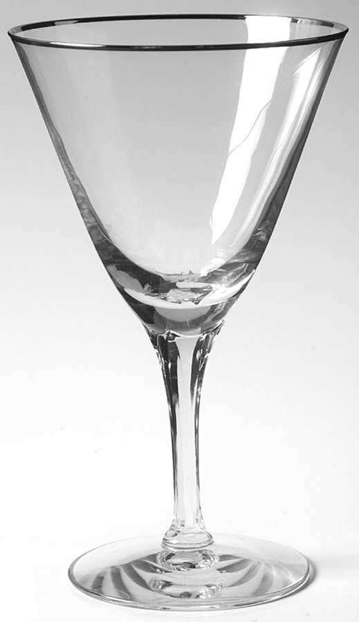 Cara Mia Water Goblet by Tiffin-Franciscan-1