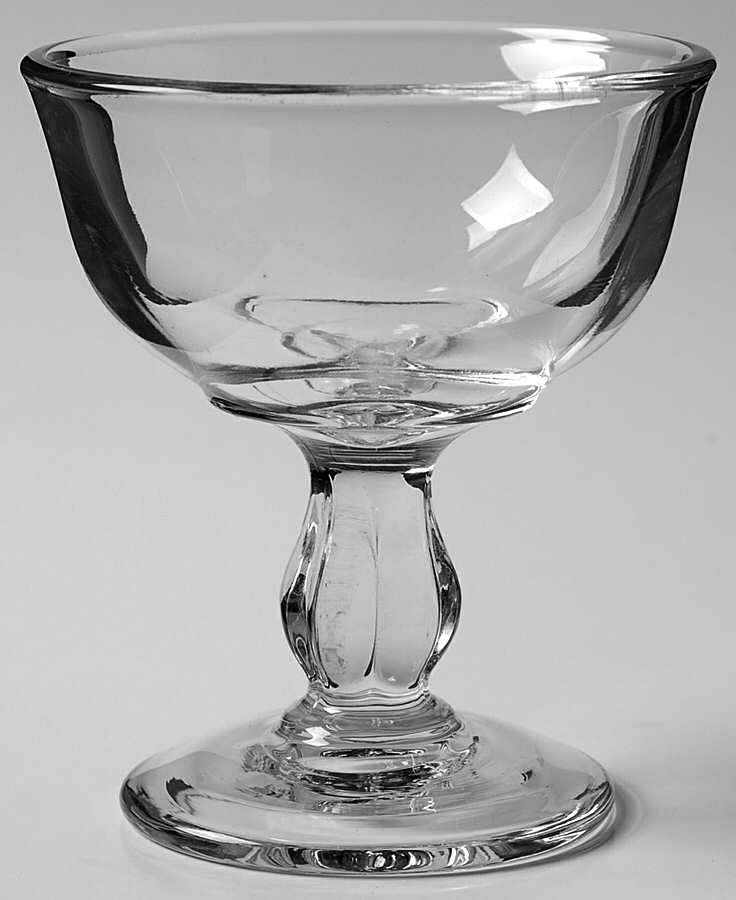Canterbury Clear Champagne/Tall Sherbet by Tiffin-Franciscan-1