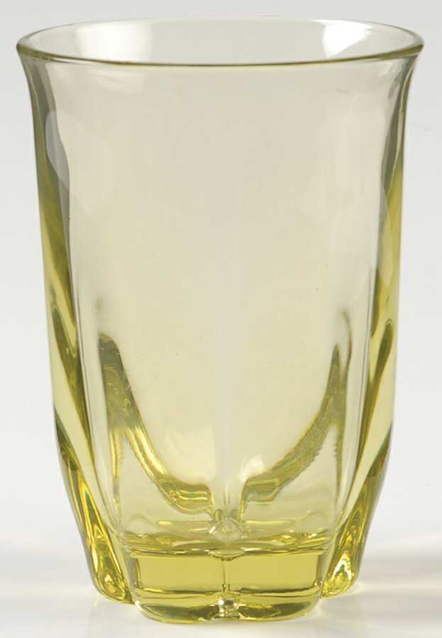 Canterbury Citron Flat Tumbler by Tiffin-Franciscan-1