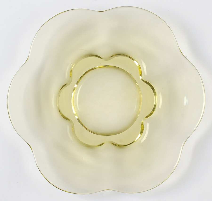 Canterbury Citron 7" Salad Plate by Tiffin-Franciscan-1