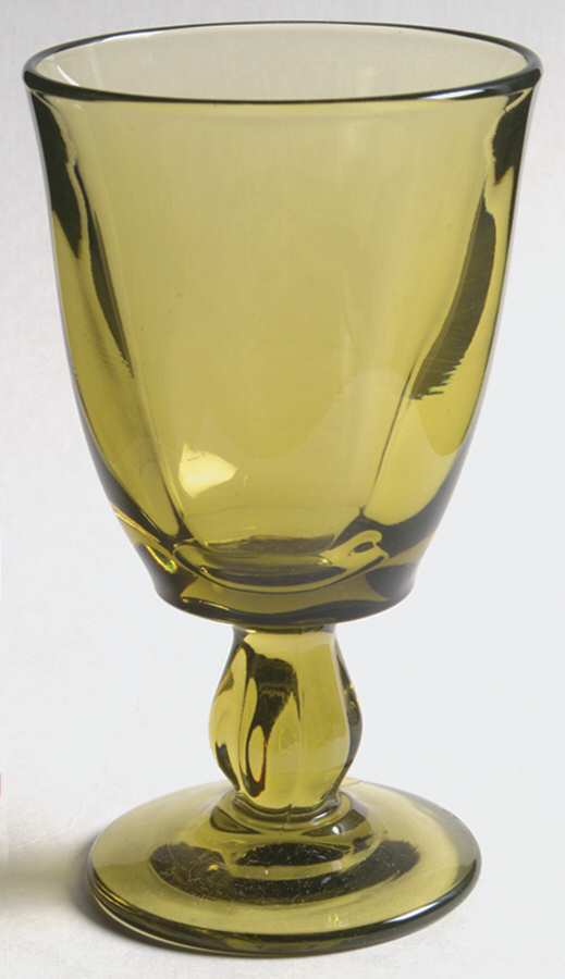 Canterbury Greenbriar Water Goblet by Tiffin-Franciscan-1
