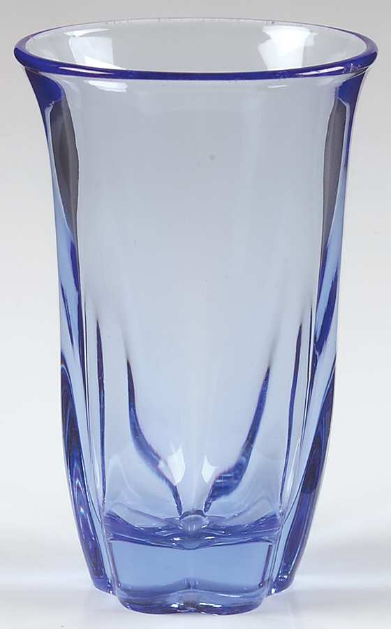 Canterbury Light Blue Highball Glass by Tiffin-Franciscan-1
