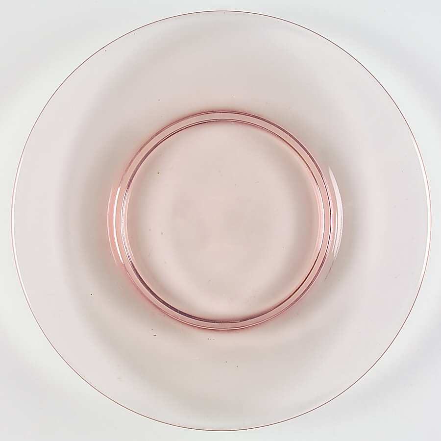 Canterbury II Pink Luncheon Plate by Tiffin-Franciscan-1