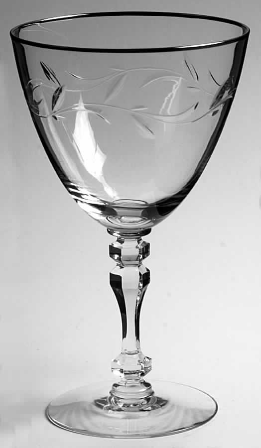 Carillon Water Goblet by Tiffin-Franciscan-1