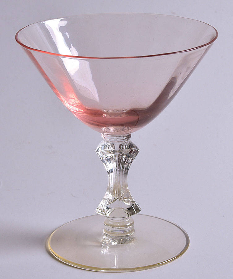 Carnation Champagne/Tall Sherbet by Tiffin-Franciscan-1