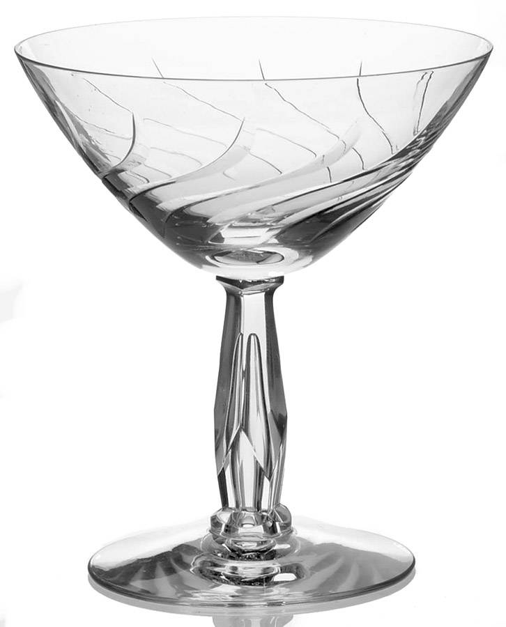Carousel Champagne/Tall Sherbet by Tiffin-Franciscan-1
