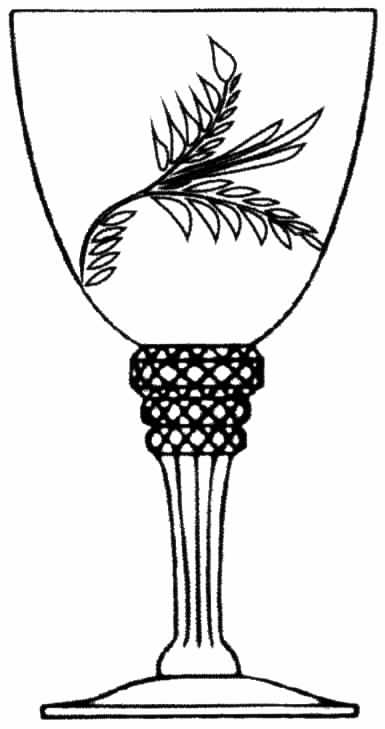 Carole Water Goblet by Tiffin-Franciscan-1