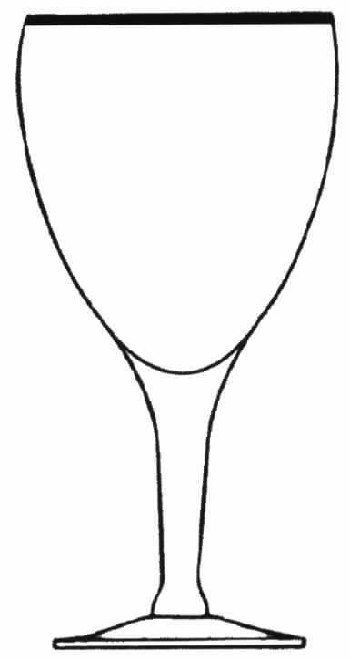Cascade Water Goblet by Tiffin-Franciscan-1