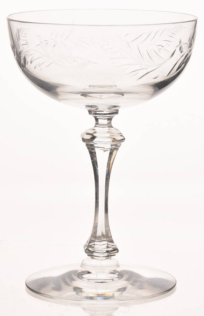 Chantilly Champagne/Tall Sherbet by Tiffin-Franciscan-1