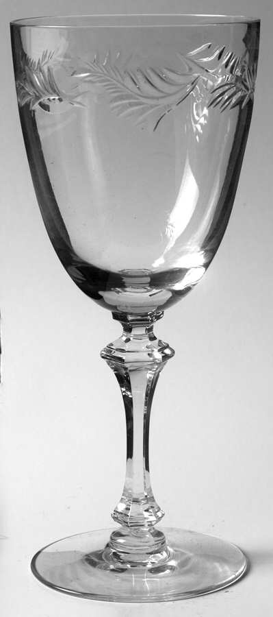 Chantilly Water Goblet by Tiffin-Franciscan-1