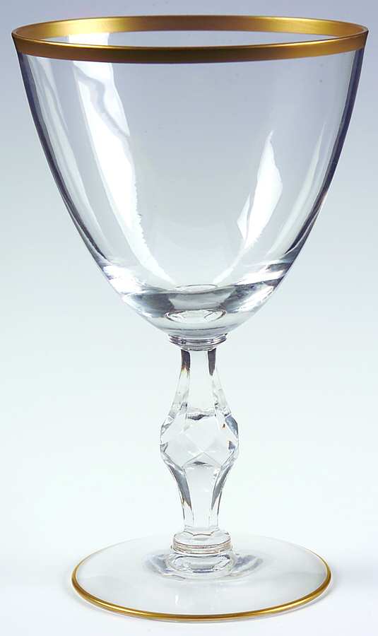 Chapel Water Goblet by Tiffin-Franciscan-1