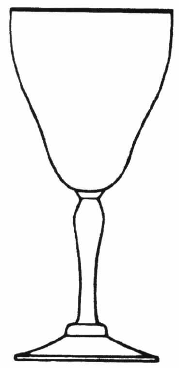 Charme Water Goblet by Tiffin-Franciscan-1