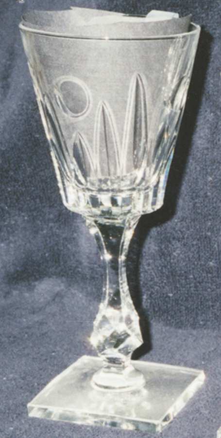 Chateau Water Goblet by Tiffin-Franciscan-1