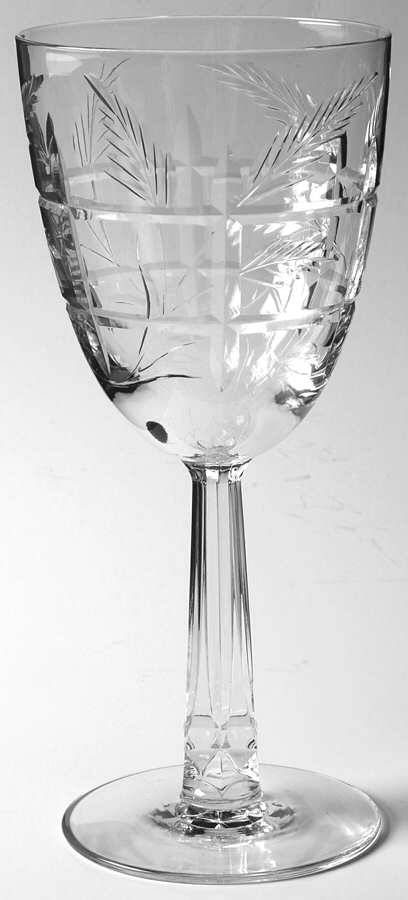 Chatham Water Goblet by Tiffin-Franciscan-1