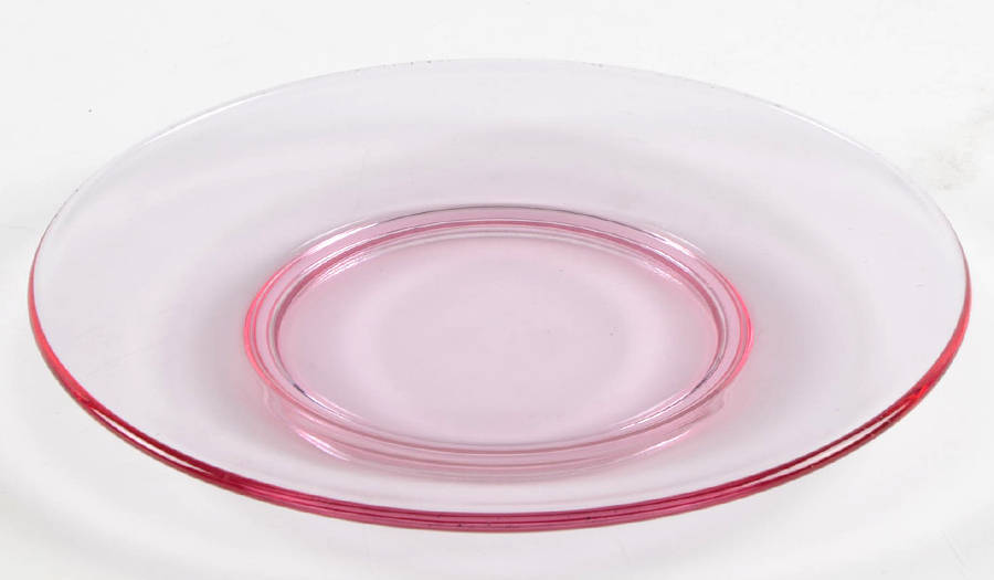 Cherry Blossom Optic Luncheon Plate by Tiffin-Franciscan-1