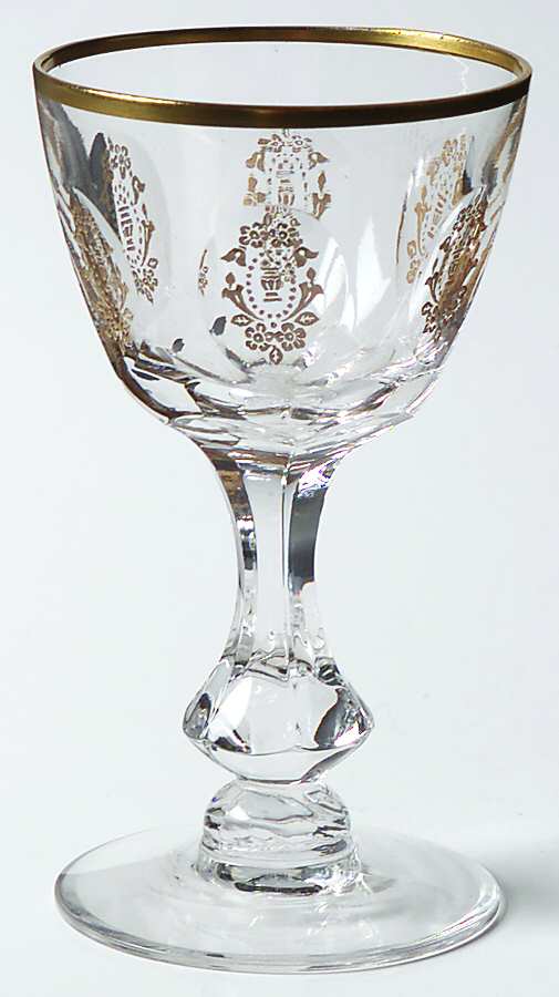 Chateau Remond (Gold Trim) Cordial Glass by Tiffin-Franciscan-1